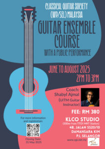 2025 Guitar Ensemble Course S